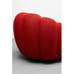 Swivel Armchair Peppo Bloom Red