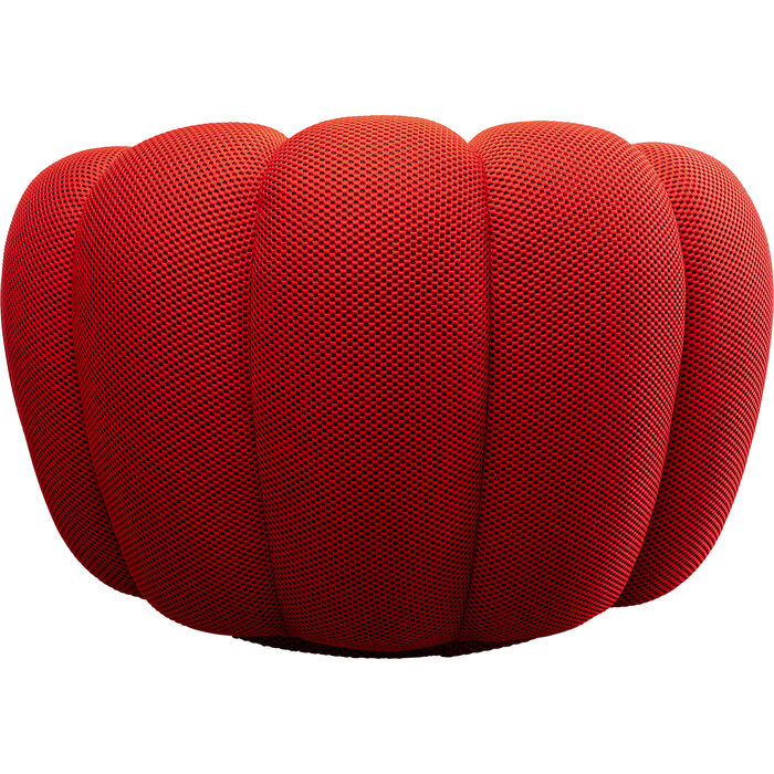 Swivel Armchair Peppo Bloom Red