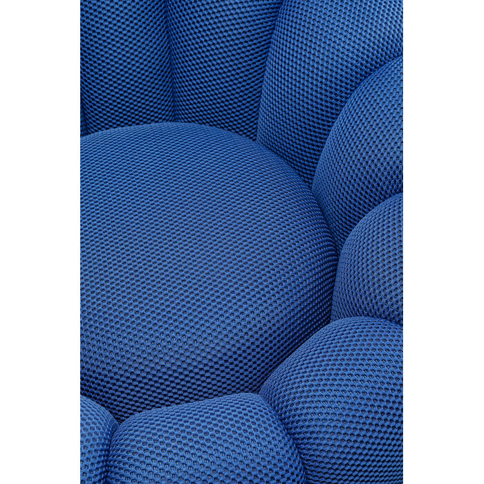 Fauteuil pivotant Peppo Bloom bleu