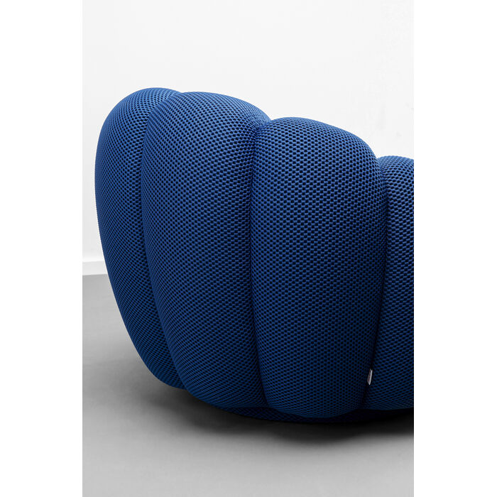 Fauteuil pivotant Peppo Bloom bleu