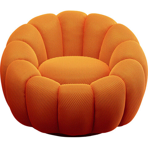 Fauteuil pivotant Peppo Bloom orange