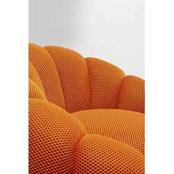 Swivel Armchair Peppo Bloom Orange