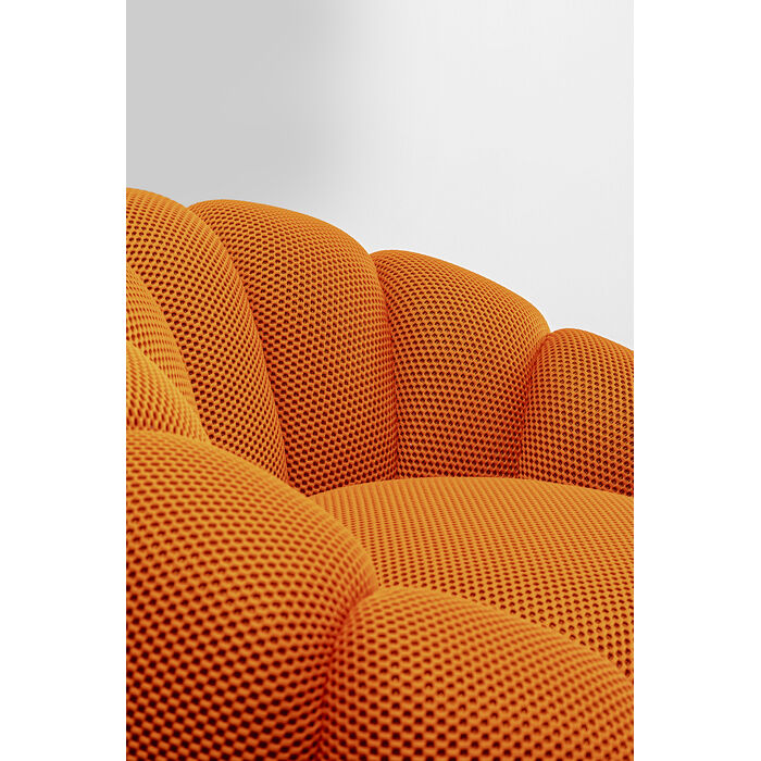 Swivel Armchair Peppo Bloom Orange