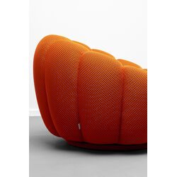 Swivel Armchair Peppo Bloom Orange