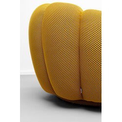 Fauteuil pivotant Peppo Bloom jaune