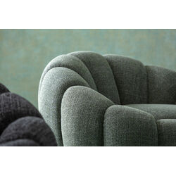 Swivel Armchair Peppo Bloom Melange Green