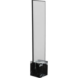 Miroir sur pied Hulda noir 46x180cm