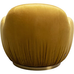 Sillón giratorio Nube Amarillo