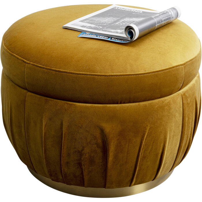 Stool Nube Yellow Ø56cm