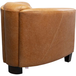 Sessel Cigar Lounge Smart Leder Hellbraun