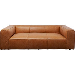 Sofa Cubetto Smart Leather Light Brown 220cm