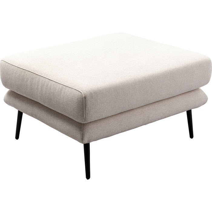 Hocker Amalfi Creme 80x68cm