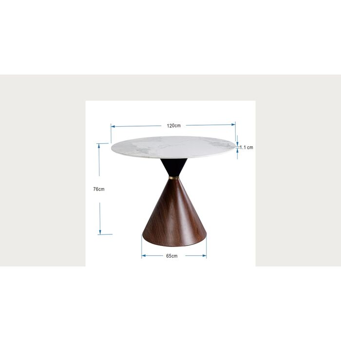 Tisch Cono Keramik Ø120cm