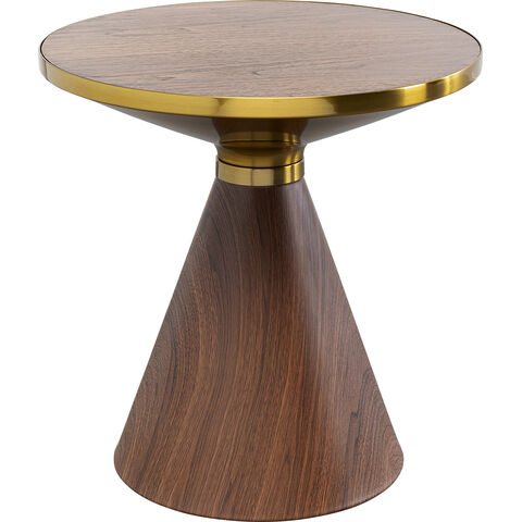 Coffee Table Cono Walnut Ø50cm