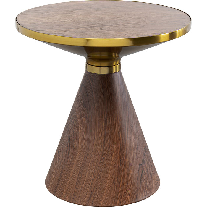 Coffee Table Cono Walnut Ø50cm