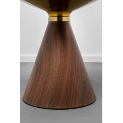 Coffee Table Cono Walnut Ø50cm