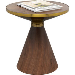 Coffee Table Cono Walnut Ø50cm