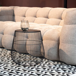 87815 - Beistelltisch Beam Schwarz Ø40cm