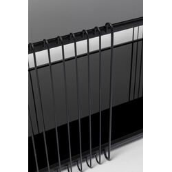 Mesa centro Wire Double Negro 120x60cm