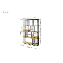 Regal Bologna Nature 125x200cm