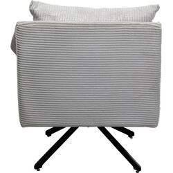 Sillón giratorio Milo Beige