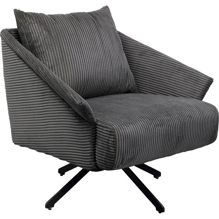 Swivel Armchair Milo Grey