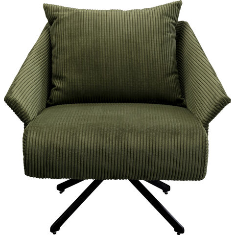 Sillón giratorio Milo Verde