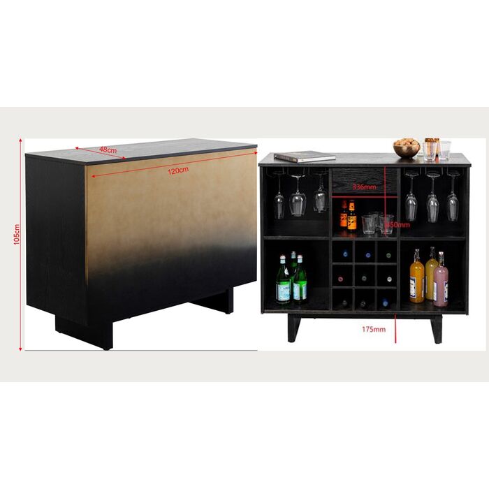 Bar Prezioso 120x105cm
