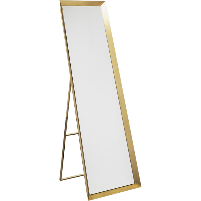 Floor Mirror Arezzo Brass 53x160cm