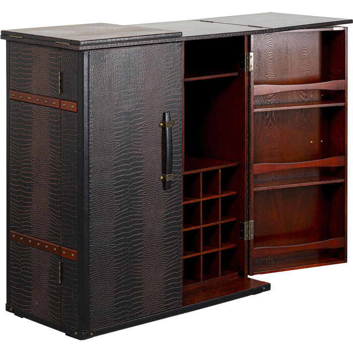 Bar Cabinet Globetrotter 100x114cm