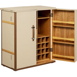 Bar Cabinet Venezia Cream 100x114cm