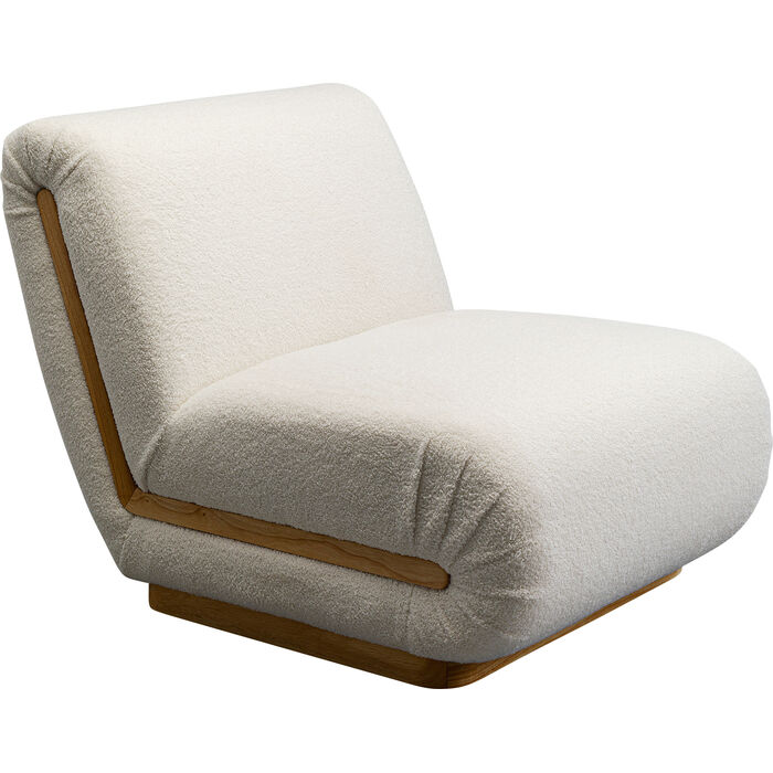 Fauteuil Hilda crème 92cm