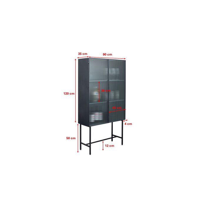 Vitrine San Diego 90x170cm
