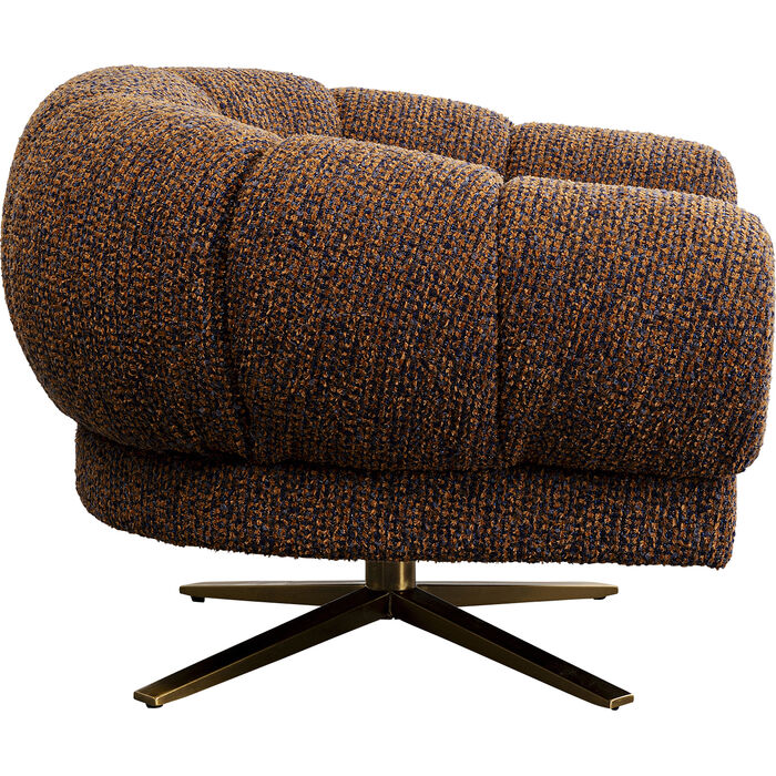 Swivel Armchair Janno Brown