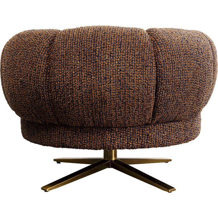 Swivel Armchair Janno Brown