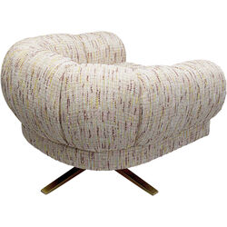 Swivel Armchair Janno Beige