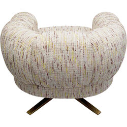 Swivel Armchair Janno Beige