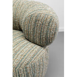 Swivel Armchair Couture Stripes Blue