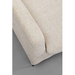 Poltrona + sgabello Quinn Alto Beige