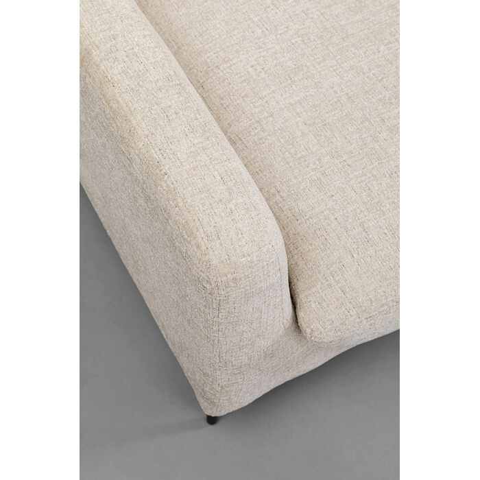 Poltrona + sgabello Quinn Alto Beige