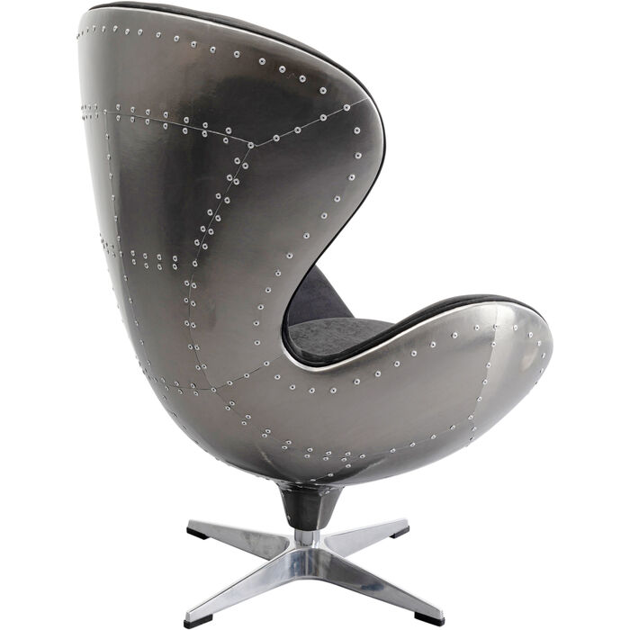 Drehsessel Lounge Black Graphit