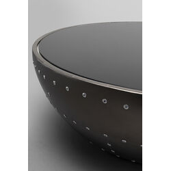 Coffee Table Lounge Black Graphit Ø83cm