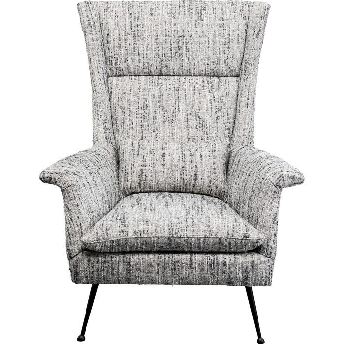 Fauteuil Vegas Forever mélange sel & poivre