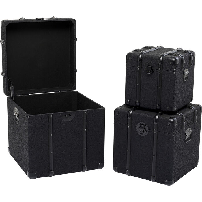 Trunk Voyage Black (3/Set)