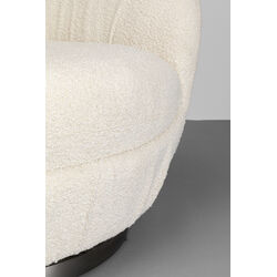 Swivel Armchair Nube Boucle