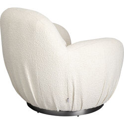 Swivel Armchair Nube Boucle