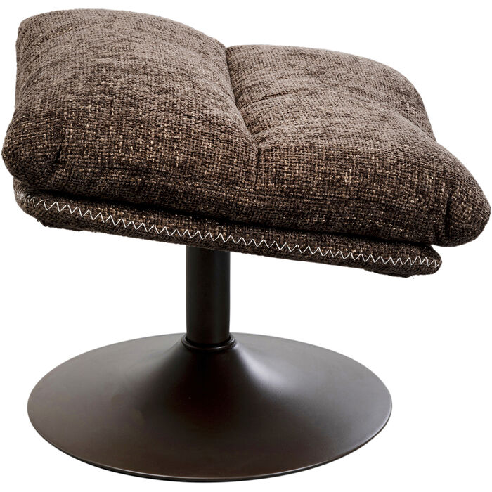 Swivel Armchair + Stool Montreal