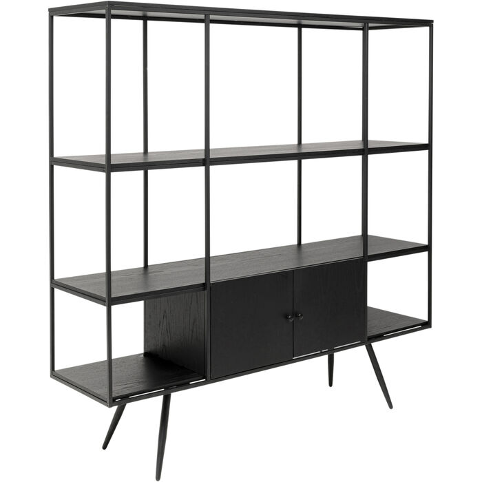 Shelf Cosy Sixties Black 180x183cm