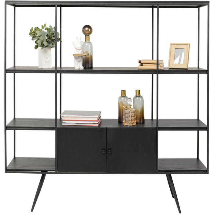 Shelf Cosy Sixties Black 180x183cm