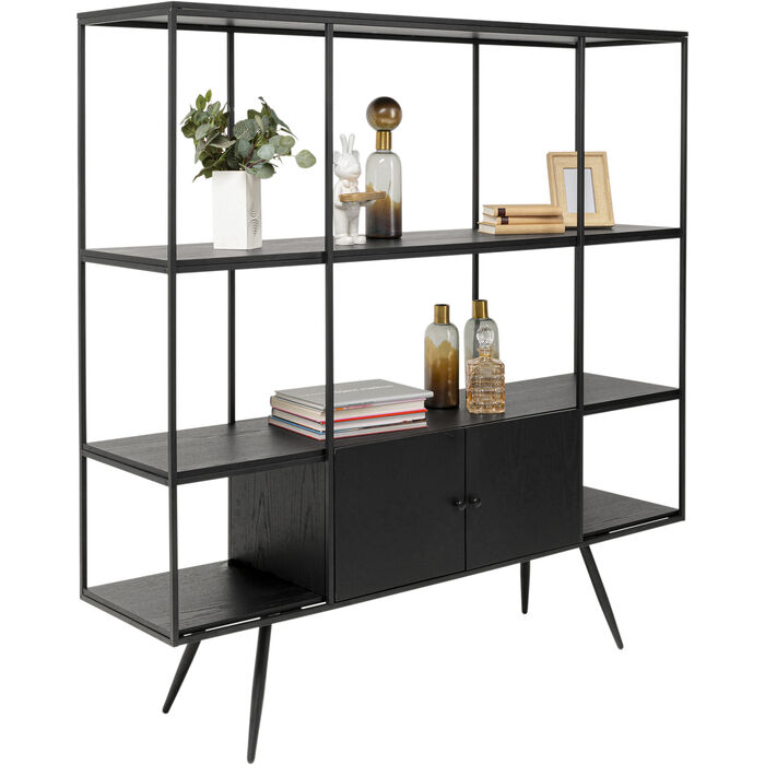 Shelf Cosy Sixties Black 180x183cm